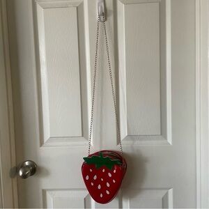 Amazon Red Strawberry Crossbody Bag